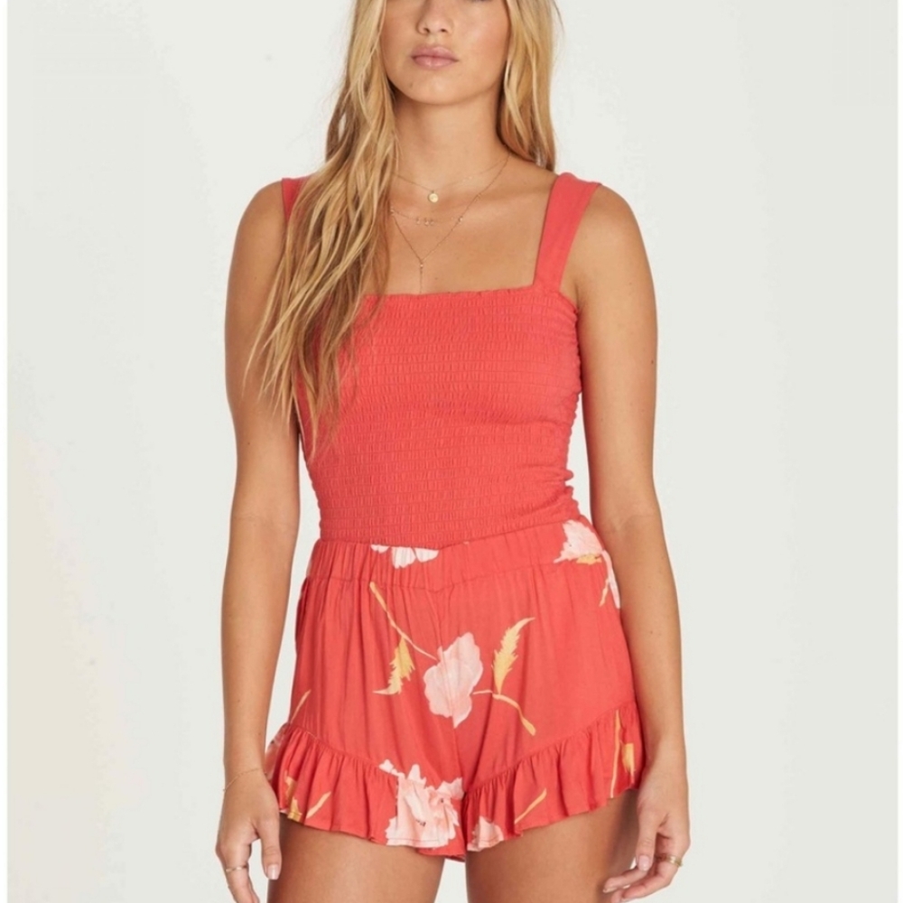 Billabong sweet dawn smocked tank